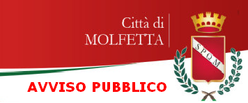 Avviso Pubblico comune di Molfetta Avviso Pubblico comune di Molfetta