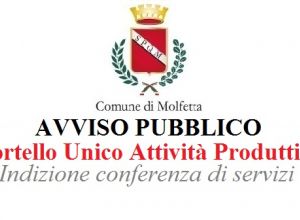 Sportello Unico avviso pubblico indizione conferenza di servizi