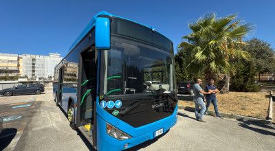 Molfetta, nuovo bus a metano per un trasporto pubblico sempre più green