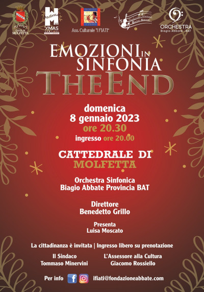 Molfetta X-mas Emotions: chiusura con Emozioni in Sinfonia, concerto dell&rsq...