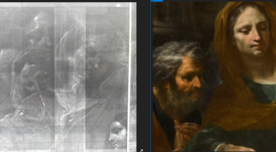 Corrado Giaquinto e i quattro volti di Sant'Anna visti ai raggi X. Grande par...