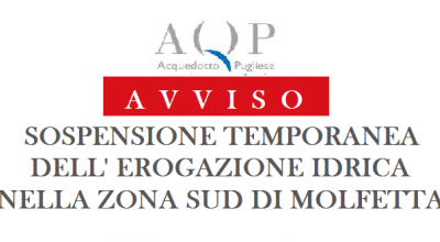 Avviso AQP sopspensione temporanea erogazione idrica 10 giugno 2018 Avviso AQP sopspensione temporanea erogazione idrica 10 giugno 2018