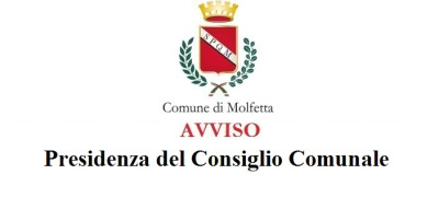 Avviso Presidenza del Consiglio Comunale Avviso Presidenza del Consiglio Comunale