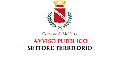 Avviso pubblico Settore Terriotrio Avviso pubblico Settore Terriotrio