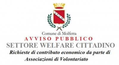 Avviso pubblico Settore Welfare contributo economico dap arte di associazioni 1 Avviso pubblico Settore Welfare contributo economico dap arte di associazioni 1