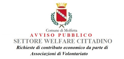 Avviso pubblico Settore Welfare contributo economico dap arte di associazioni 1 Avviso pubblico Settore Welfare contributo economico dap arte di associazioni 1