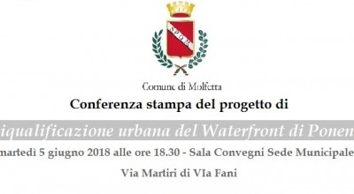 Conferenza Stampa del progetto Waterfront di Ponente Conferenza Stampa del progetto Waterfront di Ponente