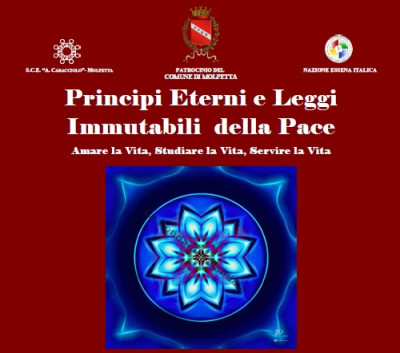 Principi eterni e leggi immutabili della Pace. Evento della Nazione Essena It...