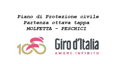 Piano di protezione civile Giro Italia Molfetta ingrandito 3 Piano di protezione civile Giro Italia Molfetta ingrandito 3