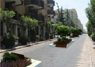 Rendering fioriere corso umberto Rendering fioriere corso umberto