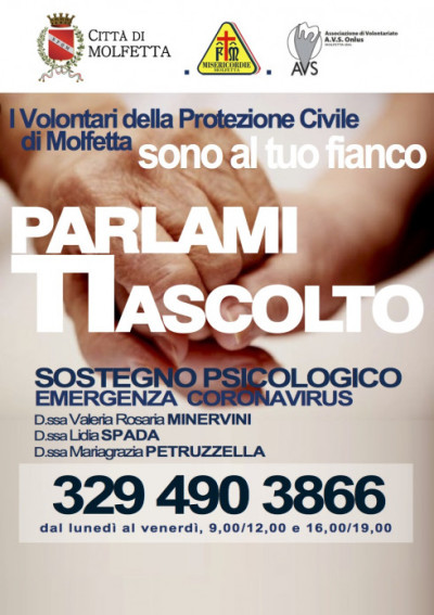 Parlami, ti ascolto. Il bilancio dell’attività svolta