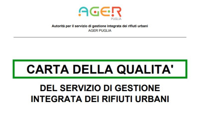 Carta della qualità del servizio di gestione integrata dei rifiuti urbani
