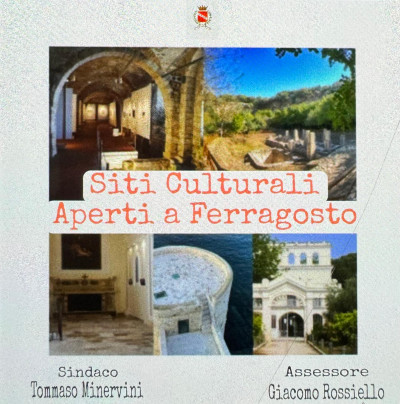 A Ferragosto Pulo e siti culturali comunali aperti