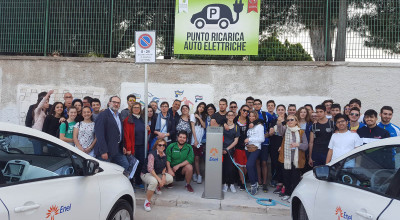 inaugurazione colonnina inaugurazione colonnina