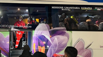 Molfetta abbraccia i fratelli ucraini. Don Gino, Paola, Anastasia sono tornat...