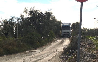 Raddoppio strada Lama di Macina