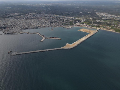 Molfetta la città dei due porti. In corso il collaudo