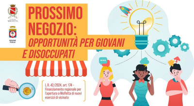 Prossimo negozio. Sezione dedicata sul sito del Comune e da martedì ap...
