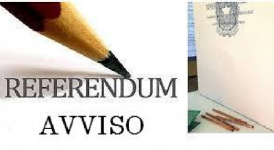 referendum avviso referendum avviso