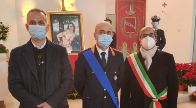 La Polizia locale celebra San Sebastiano