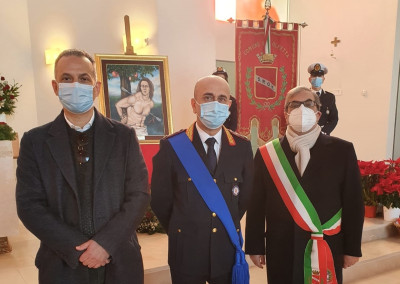 La Polizia locale celebra San Sebastiano