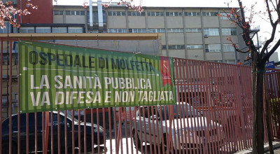striscione ospedale striscione ospedale