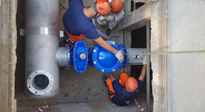 Il residence Nettuno collegato alla rete idrica di Aqp